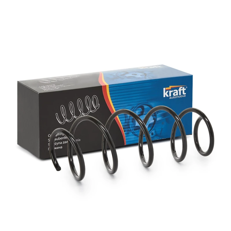 Image of KRAFT 4026077 Coil spring Front Axle Coil Spring (188)