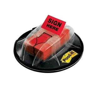 Image of Post it Index Sign Here Desk Grip Dispenser 680 SHVR200