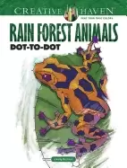 Image of creative haven rain forest animals dot to dot
