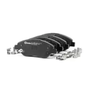 Image of BREMBO Brake pad set FIAT P 23 178 77367923,77368553