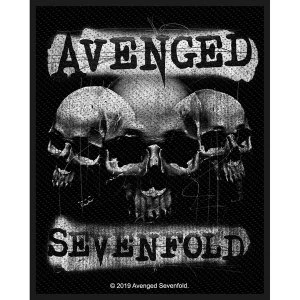 image of Avenged Sevenfold - 3 Skulls Standard Patch