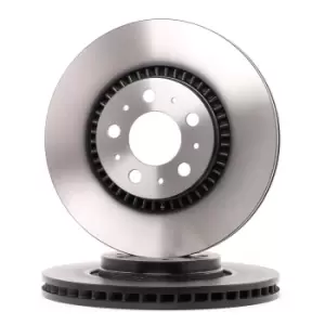 Image of TRW Brake disc DF4053S Brake rotor,Brake discs VOLVO,V70 II (285),V70 I (875, 876),S60 I (384),S80 I (184),XC70 Cross Country (295)