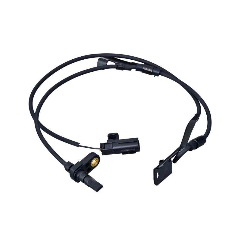 Image of HELLA 6PU 358 218-061 ABS Sensor Front Axle, with holder Sensor,wheel speed (412)