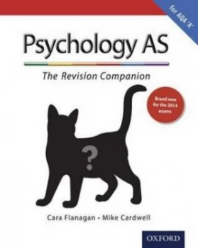 Image of As Revision Companion for Aqa a Psychology by Cara Flanagan Paperback