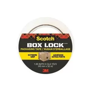 image of Scotch Box Lock Packaging Tape 3" Core 3950 3M85642