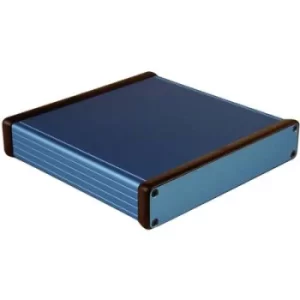 image of Hammond Electronics 1455R1601BU 1455R1601BU Universal enclosure 160 x 165 x 30.5 Aluminium Blue