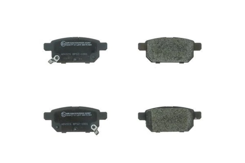 Image of AISIN Brake pad set AISIN BPSZ-1001