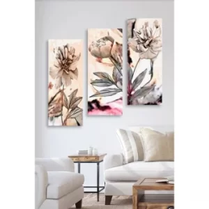 Image of MDF0018 Multicolor Decorative MDF Painting (3 Pieces)