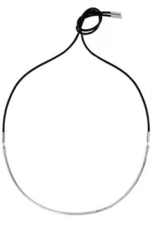 image of Ladies Karen Millen Silver Plated Wave Choker KMJ1074-01-05