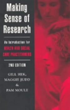 Image of Making Sense of Research by Gill Hek Paperback