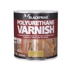 Image of Blackfriar Polyurethane Varnish P100 Clear Satin 1 litre