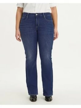 Image of Levis Plus 315 Shaping Boot Jeans - Dark Indigo