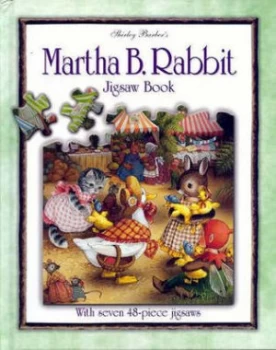 Image of Martha B. Rabbit - Jigsaw Book. by Shirley Barber Hardback