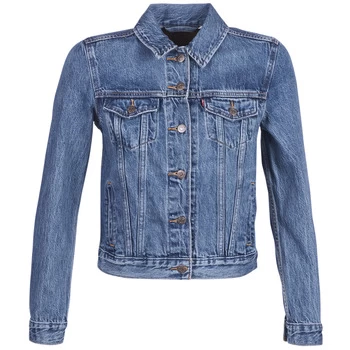 image of Levis Original TRUCKER womens Denim jacket in Blue - Sizes S,M,L,XL,XS,UK XS,UK S