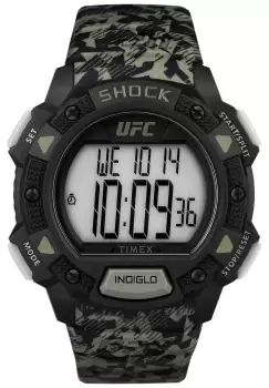 Image of Timex TW4B27500 x UFC Core Shock Digital / Camo Rubber Watch