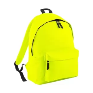 Image of Bagbase Fashion Backpack / Rucksack (18 Litres) (One Size) (Fluoresent Yellow)