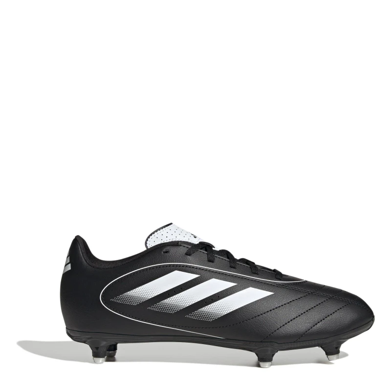 Image of adidas Goletto VIII Soft Ground Football Boots Black/White 09 male 6.5 (40)