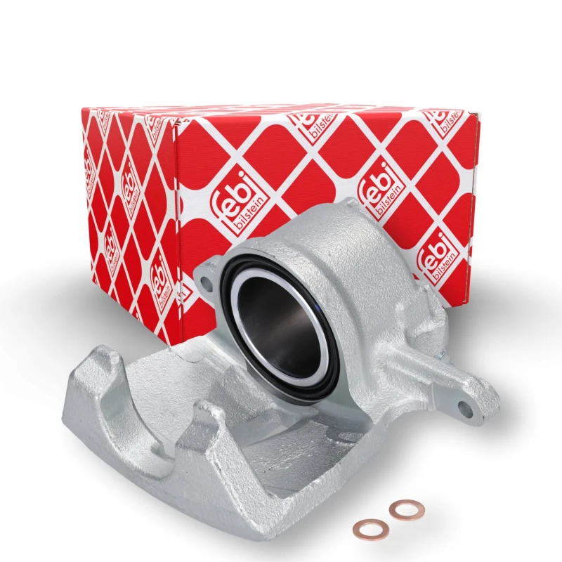 Image of FEBI BILSTEIN 182123 Brake caliper Front Axle Right Cast Iron Brake Caliper (78)