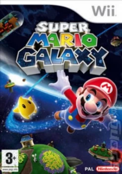 image of Super Mario Galaxy Nintendo Wii Game