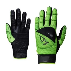 Image of Kookaburra Clone Full Finger Hand Guard Black/Lime XSmall LH