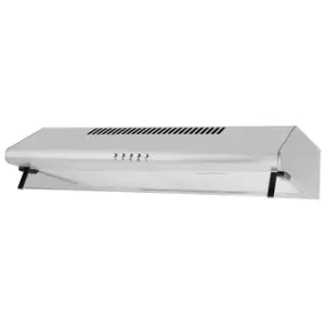 image of Culina UBSDVH60SS 60cm Visor Extractor Hood in Stainless Steel 3 Speed Fan