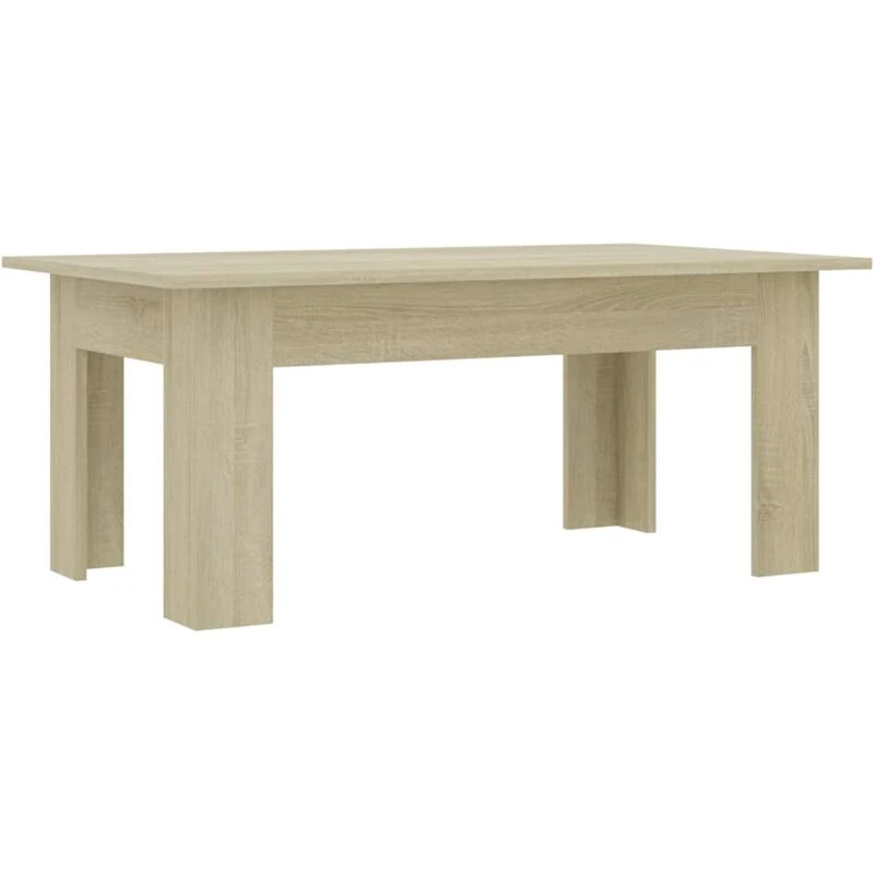 Image of VIDAXL Coffee Table Sonoma Oak 100x60x42cm Engineered Wood Vidaxl 801182