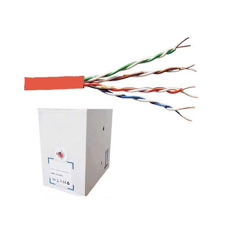 Image of FDL CAT.5e UTP STRANDED PATCH CABLE (305M BOX) - RED