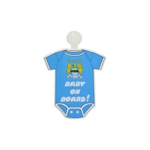 Image of Manchester City FC Baby On Board Sign