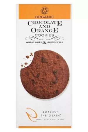 Image of Against The Grain - Chocolate & Orange Cookies 150g