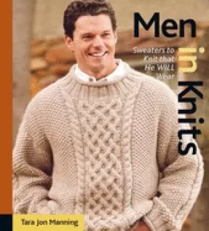 Image of men in knits sweaters to knit that he will wear