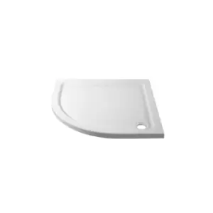 Image of 900mm Stone Resin Quadrant Shower Tray - Pearl
