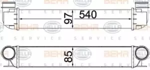 Image of Air Conditioning Heat Exchanger 8ML376776-154 by BEHR