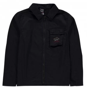 Image of Paul And Shark Crew Basic Logo Over Shirt - Navy 013