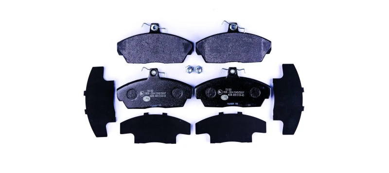 Image of HELLA Brake pad set HELLA 8DB 355 018-431