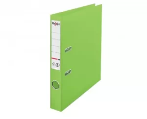 Image of Rexel Choices Lever Arch File A4 PP 50mm Pack of 10, Green