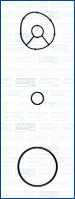 Image of AJUSA Gasket Set, oil cooler AJUSA 77013100