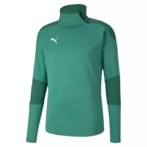 image of Puma TF21 Zip Fleece Mens - Green