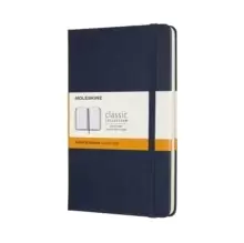 Image of Moleskine Medium Ruled Hardcover Notebook : Sapphire Blue