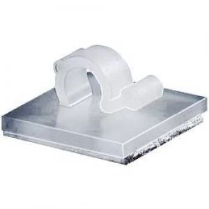 Image of Cable mount Self adhesive Ecru HellermannTyton