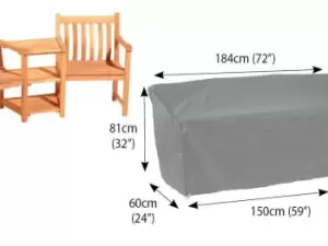 Image of Bosmere Conversation Seat Cover Grey