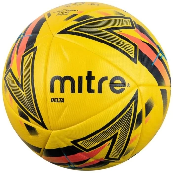 Image of Delta One Ball - 5 - Yellow/Black/Green - Mitre