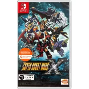 image of Super Robot Wars X Game Nintendo Switch