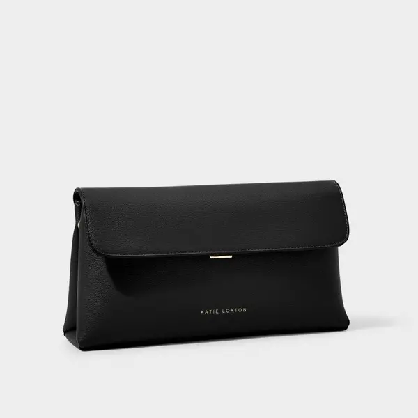 Katie Loxton Black Demi Clutch Bag KLB2869