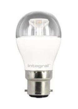 image of Integral Mini Globe 6W (40W) 2700K 470lm B22 Non-Dimmable Clear Lamp