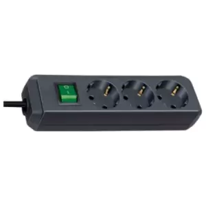 Image of Brennenstuhl Eco-Line with switch and 1,5 mm² Ø cable power...