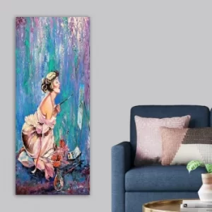 Image of DKY15063112_50120 Multicolor Decorative Canvas Painting