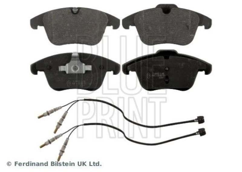 Image of Blue PRINT Brake pad set Blue PRINT ADP154236