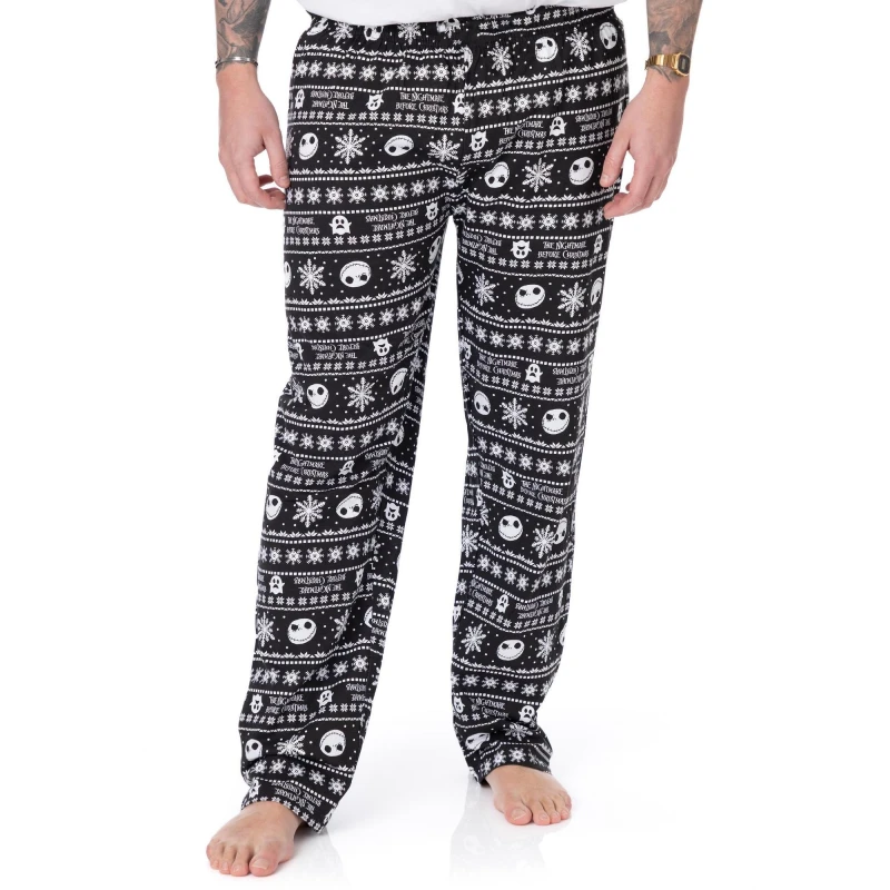 Image of Disney Lounge Pants Black male