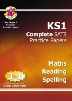Image of Ks1 Maths and English Sats Practice Papers Pack for the New Curriculum Hardback