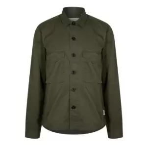 image of Pretty Green Overshirt - Green